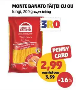 Penny MONTE BANATO TĂIȚEI CU OU Ofertă