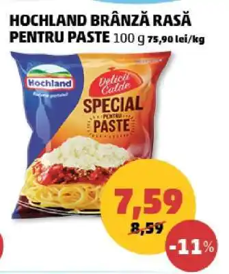 Penny HOCHLAND BRÂNZĂ RASĂ PENTRU PASTE Ofertă