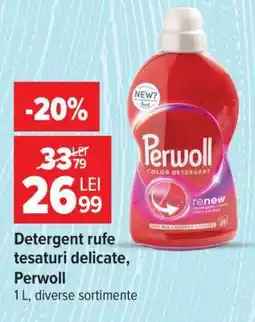 Carrefour Detergent rufe tesaturi delicate, Perwoll Ofertă
