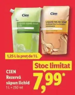 Lidl Cien Rezervă săpun lichid Ofertă