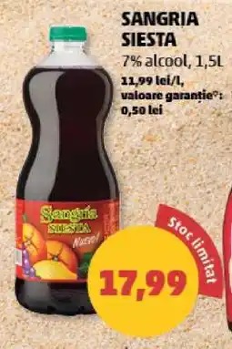 Penny Sangria Siesta Ofertă