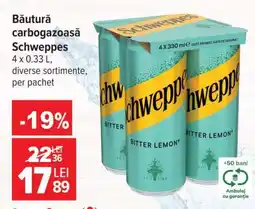 Carrefour Băutură carbogazoasă Schweppes Ofertă