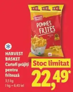 Lidl HARVEST BASKET Cartofi prăjiți pentru friteuză Ofertă