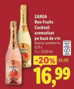 Lidl ZAREA Bon Fruits Cocktail Ofertă