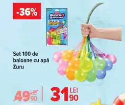 Carrefour Set 100 de baloane cu apă Zuru Ofertă