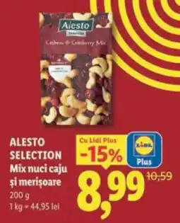 Lidl ALESTO SELECTION Mix nuci caju și merișoare Ofertă