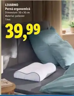 Lidl LIVARNO Pernă ergonomică Ofertă