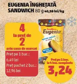 Penny EUGENIA ÎNGHEȚATĂ SANDWICH Ofertă