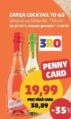 Penny ZAREA Cocktail to go Ofertă