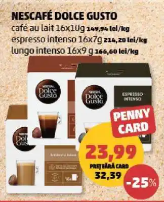 Penny NESCAFE DOLCE GUSTO Ofertă
