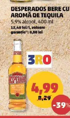 Penny Desperados Bere cu Aromă de Tequila Ofertă