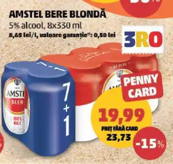 Penny AMSTEL Bere blondă Ofertă