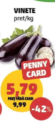 Penny Vinete Ofertă