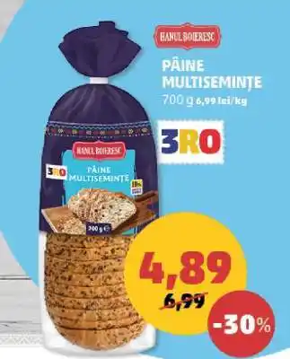 Penny Pâine multiseminte Ofertă
