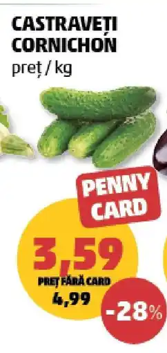 Penny Castraveţi cornichon Ofertă