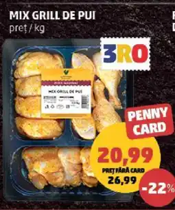 Penny Mix grill de pui Ofertă