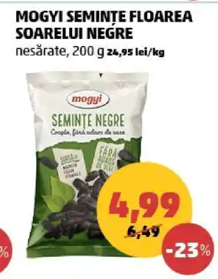 Penny Mogyi Semințe Floarea Soarelui, Negre Ofertă