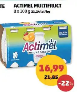 Penny Actimel Multifruct Ofertă