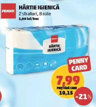 Penny Hârtie igienică Ofertă