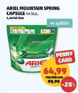 Penny ARIEL MOUNTAIN SPRING CAPSULE 44 buc Ofertă