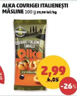 Penny ALKA COVRIGEI ITALIENEȘTI MĂSLINE Ofertă