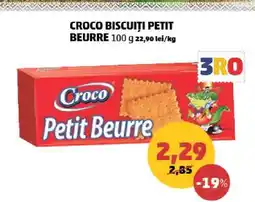 Penny CROCO BISCUITȚI PETIT BEURRE Ofertă
