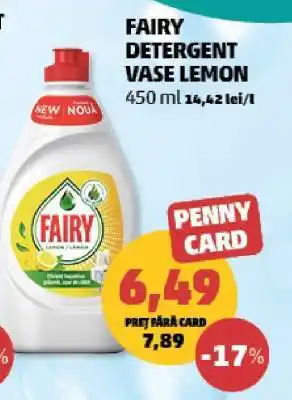 Penny FAIRY DETERGENT VASE lemon Ofertă