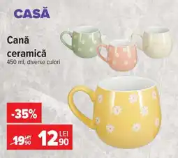 Carrefour Cană ceramică Ofertă