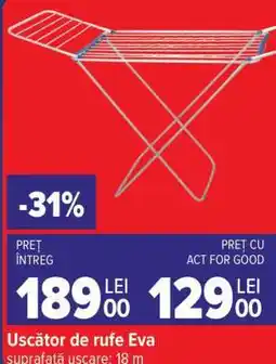 Carrefour Uscător de rufe Eva Ofertă
