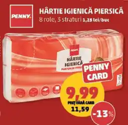 Penny Hârtie igienică piersică Ofertă