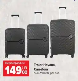 Carrefour Troler Havana, Carrefour Ofertă