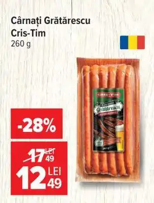 Carrefour Cârnați Grătărescu Cris-tim Ofertă