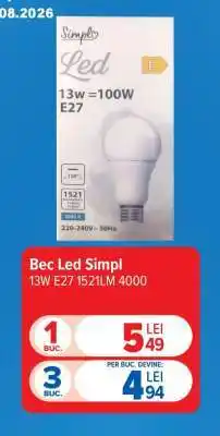 Carrefour Bec Led Simpl Ofertă
