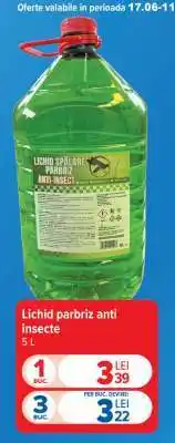 Carrefour Lichid parbriz anti insecte Ofertă
