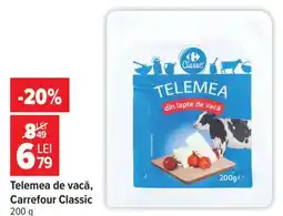 Carrefour Telemea de vacă, Carrefour Classic Ofertă