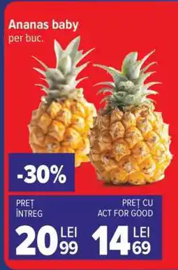 Carrefour Ananas baby Ofertă