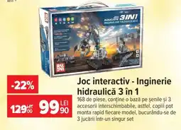 Carrefour Joc interactiv - Inginerie hidraulică 3 în 1 Ofertă