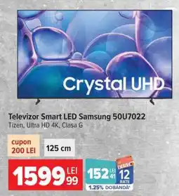 Carrefour Televizor Smart LED Samsung 50U7022 Ofertă