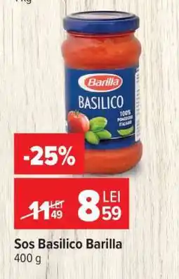 Carrefour Sos Basilico Barilla Ofertă