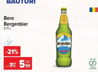 Carrefour Bere Bergenbier Ofertă