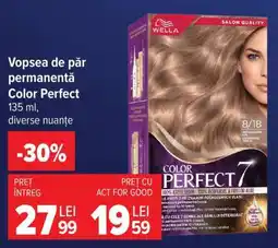 Carrefour Vopsea de păr permanentă Color Perfect Ofertă