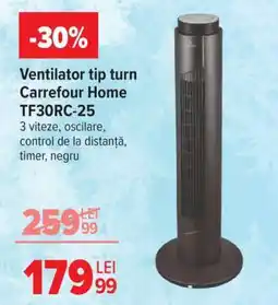 Carrefour Ventilator tip turn Carrefour Home TF30RC-25 Ofertă