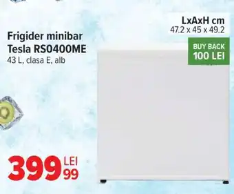 Carrefour Frigider minibar Tesla RS0400ME Ofertă