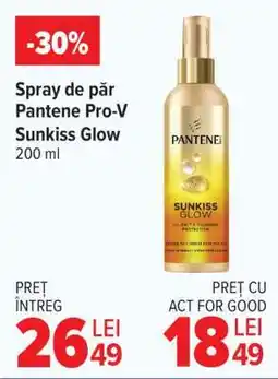 Carrefour Spray de păr Pantene Pro-V Sunkiss Glow Ofertă