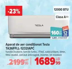 Carrefour Aparat de aer condiționat Tesla TA36FFLL-1232IAPC Ofertă