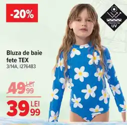Carrefour Bluza de baie fete TEX Ofertă