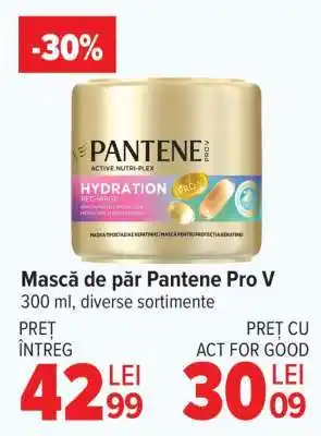 Carrefour Mască de păr Pantene Pro V Ofertă