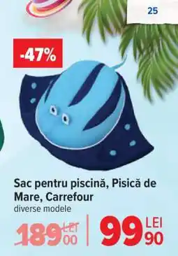 Carrefour Sac pentru piscină, Pisică de Mare, Carrefour Ofertă