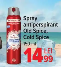 Carrefour Spray antiperspirant Old Spice, Cold Spice Ofertă