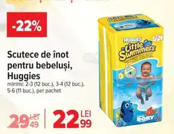 Carrefour Scutece de înot pentru bebeluși, Huggies Ofertă